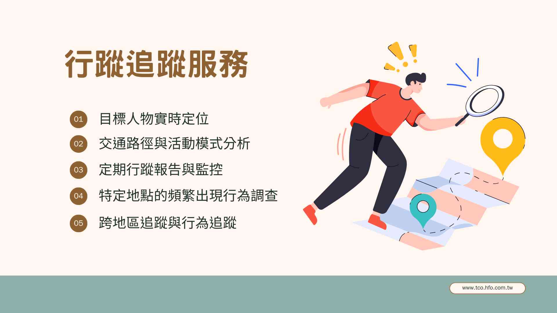 行蹤追蹤服務